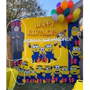 Minion party decorations